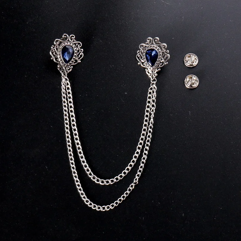 Event Suppliers - Grande broche en alliage de strass