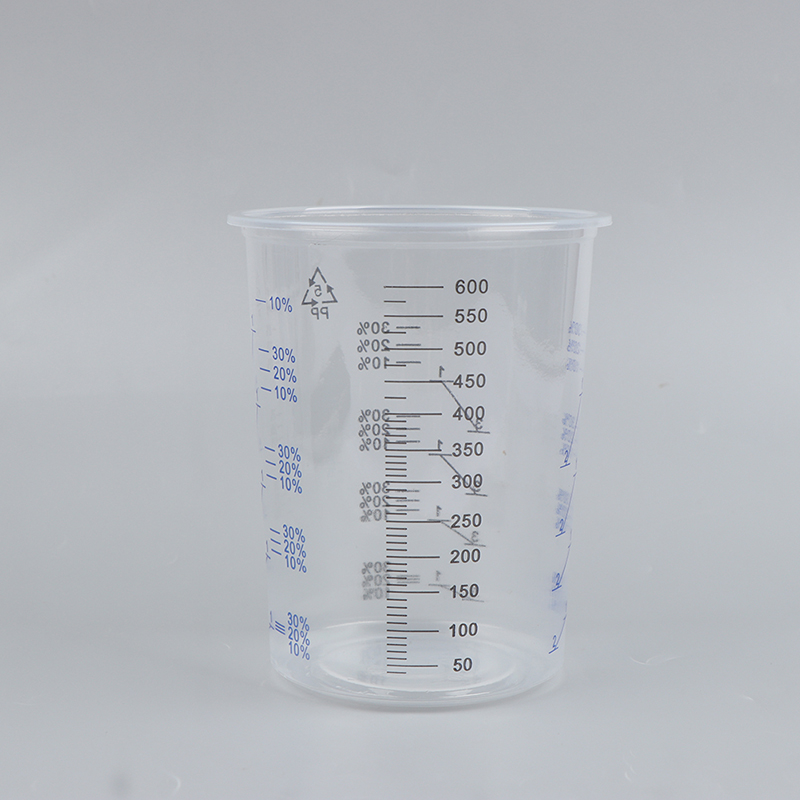 Plastic Cup 50Pcs - 50 gobelets doseurs en plastique calibrés