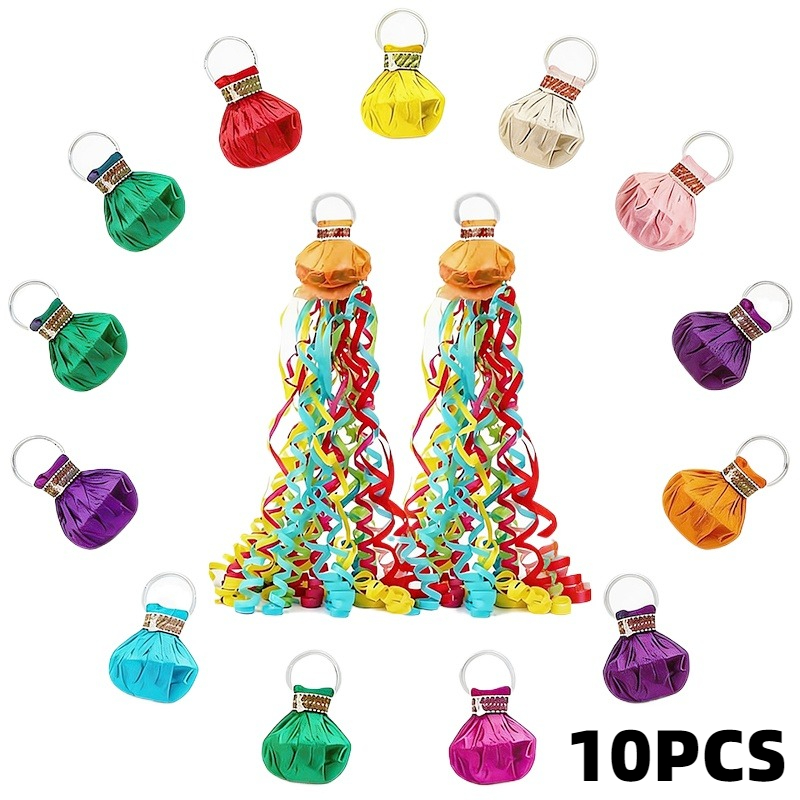 Confetti Cannon Tube - 10 PCS Lanceurs de Confettis Colorés,