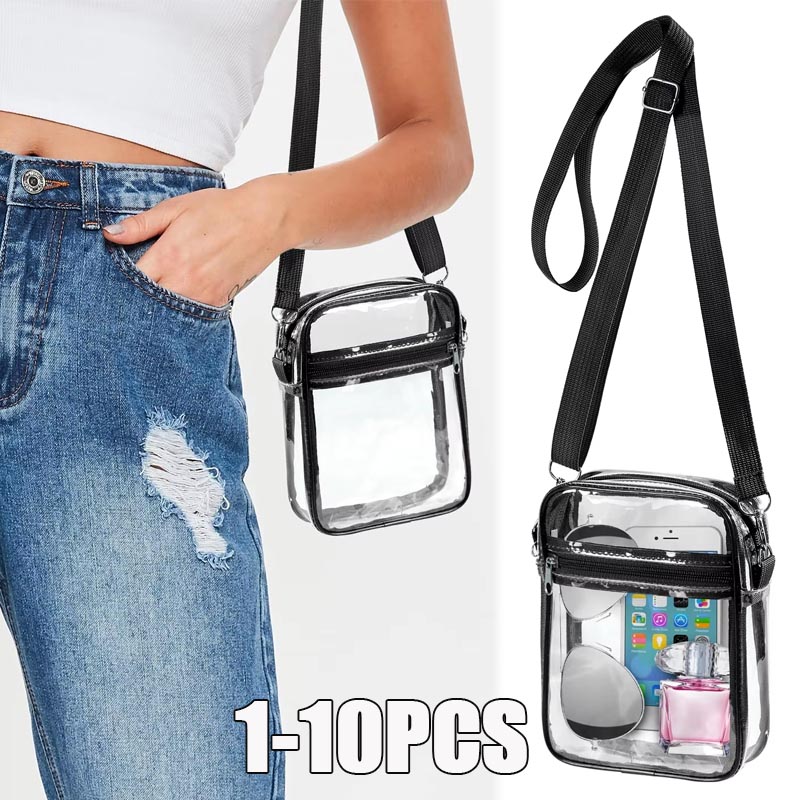Event & Party Supply Photos - Sac à bandoulière transparent pour femmes,