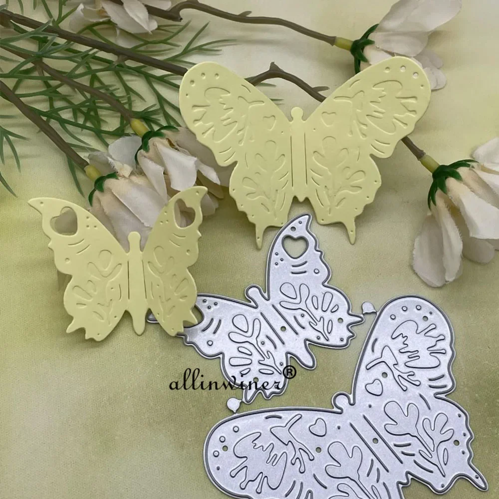 Papercraft Supply Invitation - Découpes de papillons superposés, éléments décoratifs