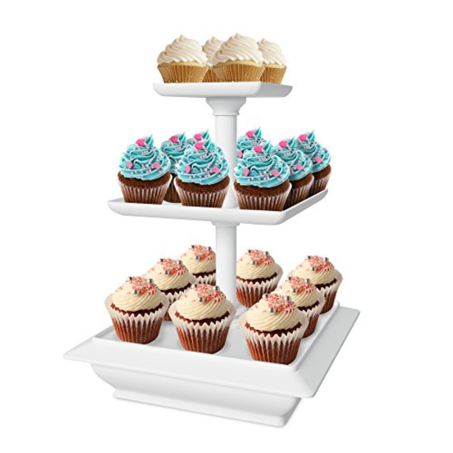 Cupcake Stand Tier - Support à cupcakes à 3 niveaux