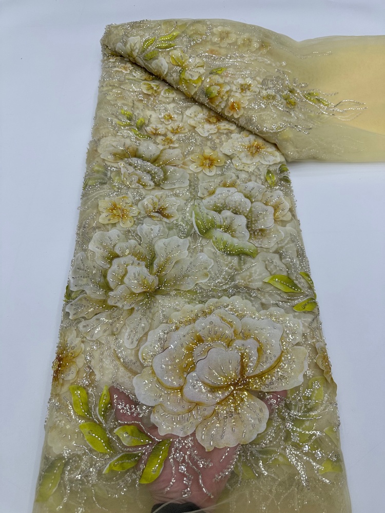 Tissu en dentelle perlée à mai - Glitter Tablecloth avis et prix