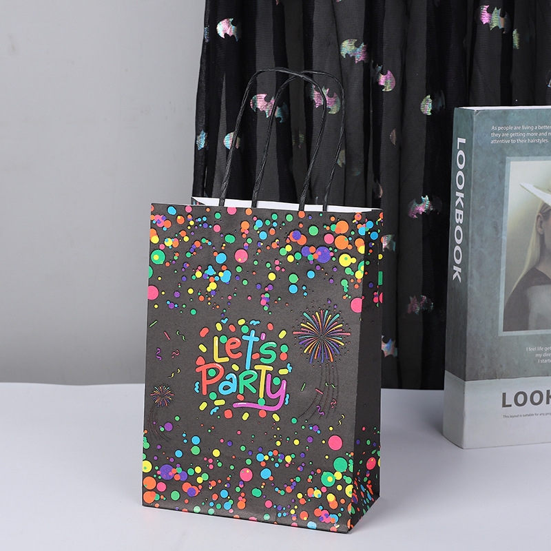 Sac cadeau en papier néon avec - Let'S Party Event Supply avis et prix