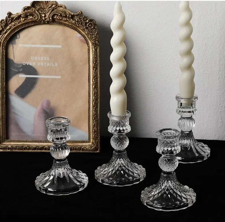 Bougeoirs en cristal, pièce ma - Centerpiece Stick avis et prix