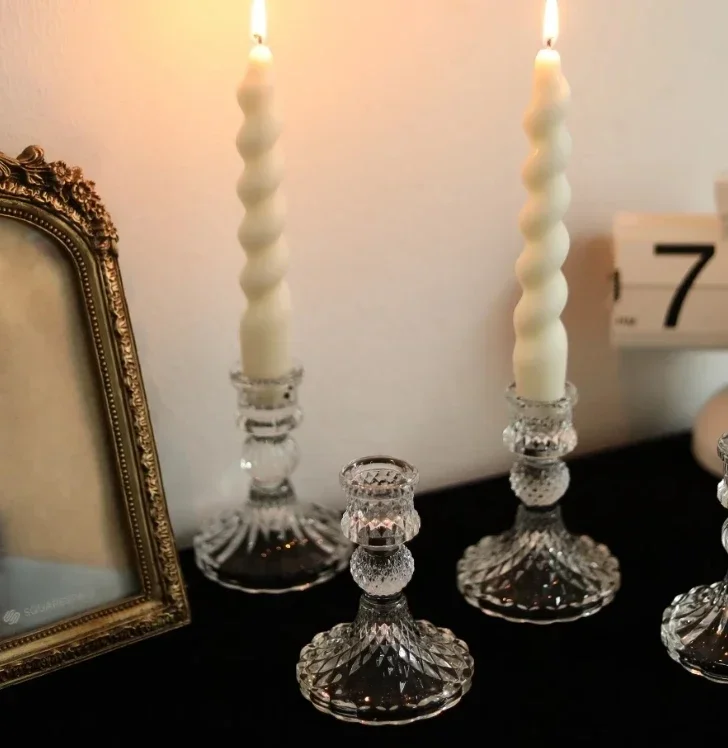Bougeoirs en cristal, pièce ma - Centerpiece Stick avis et prix