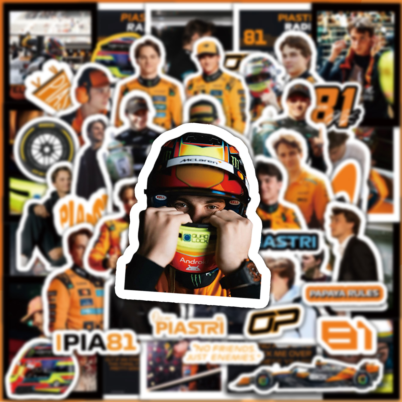 5-6 Feuilles d'autocollants F1 - Event Supplies avis et prix