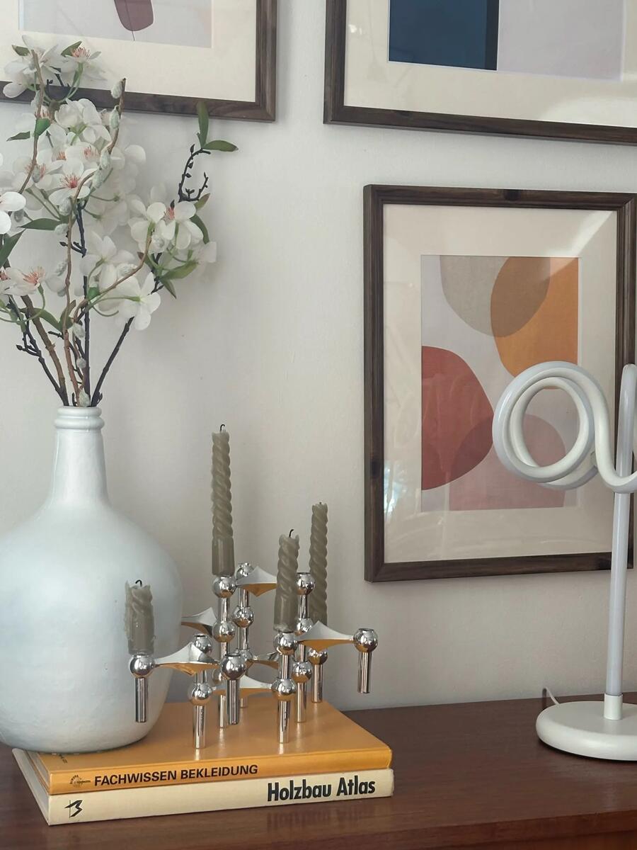 Bougeoir en métal, Structure m - Centerpiece Stick avis et prix