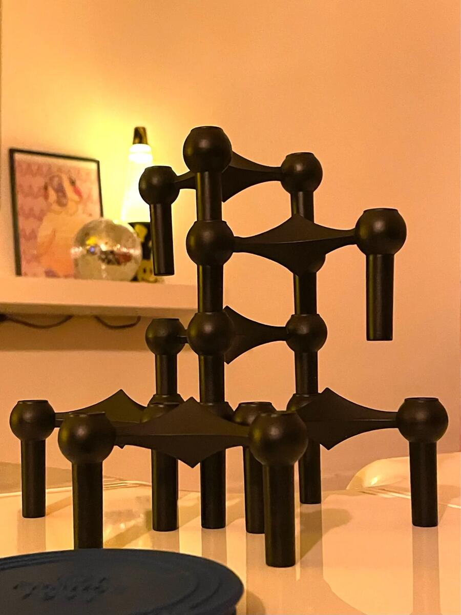 Bougeoir en métal, Structure m - Centerpiece Stick avis et prix
