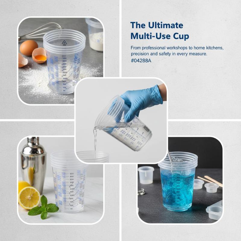 50 gobelets doseurs en plastiq - Plastic Cup 50Pcs avis et prix