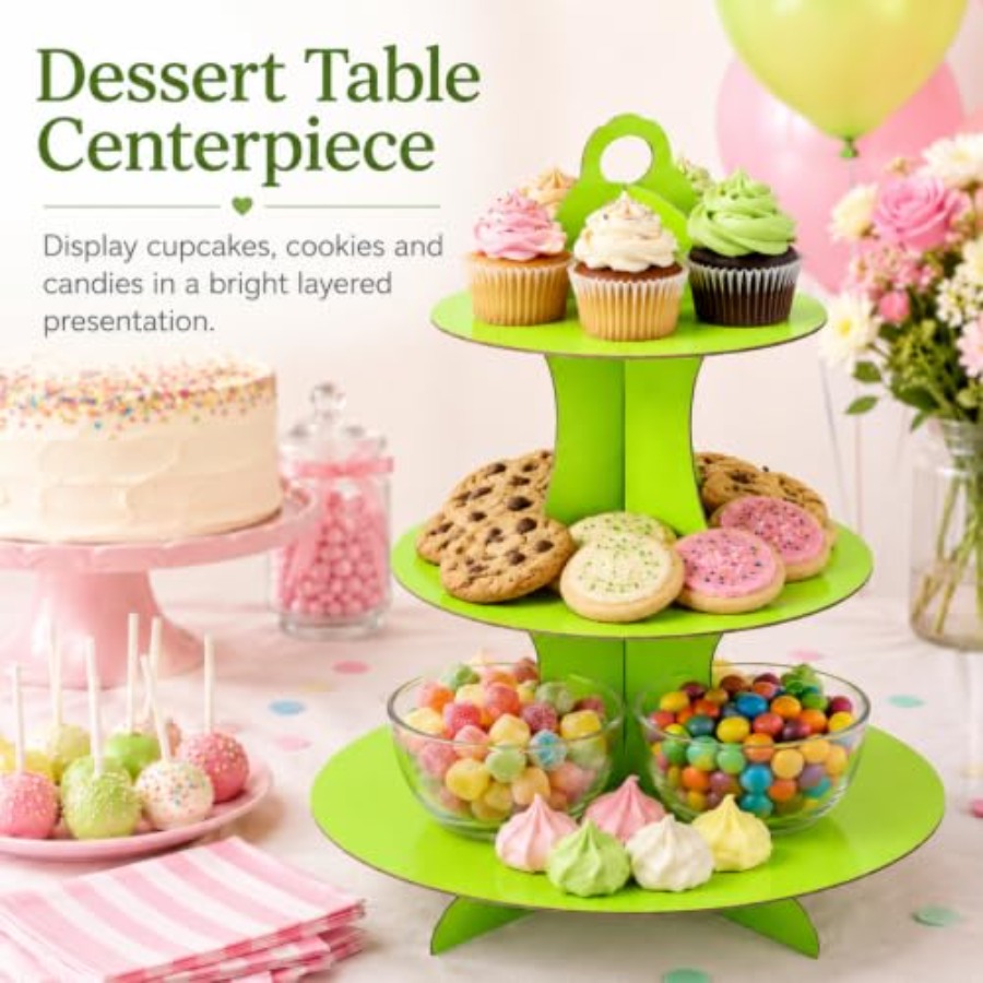 Support à cupcakes 3 niveaux,  - Cupcake Stand Tier avis et prix