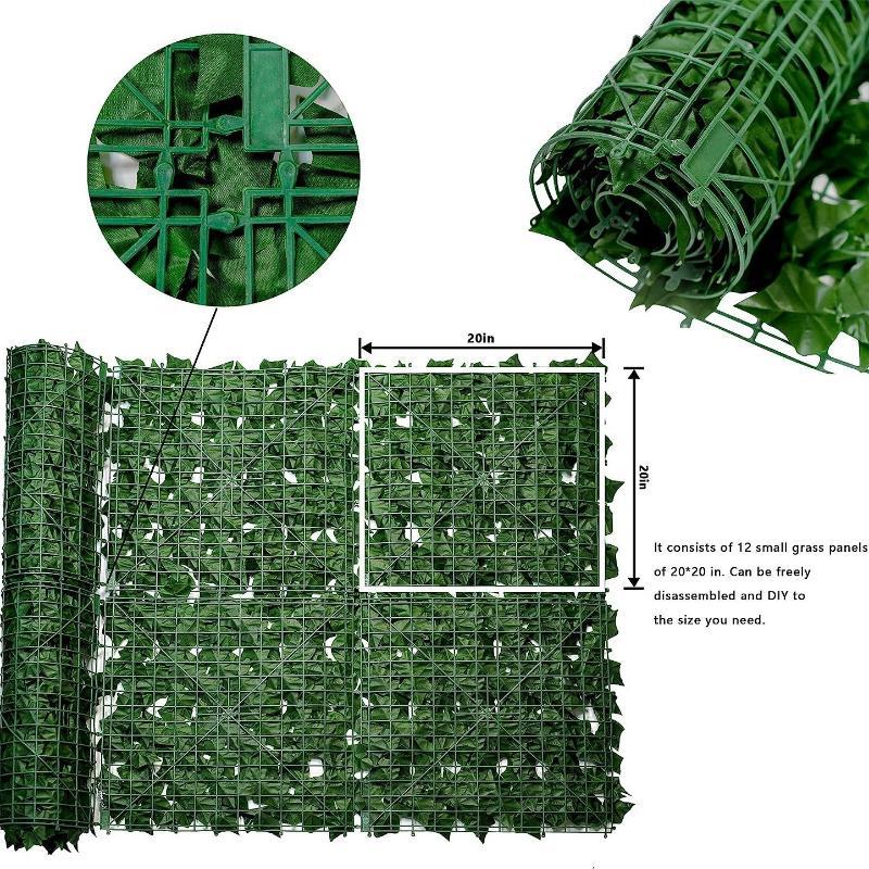 Panneaux de clôture en plantes - Flower Wall Panel avis et prix