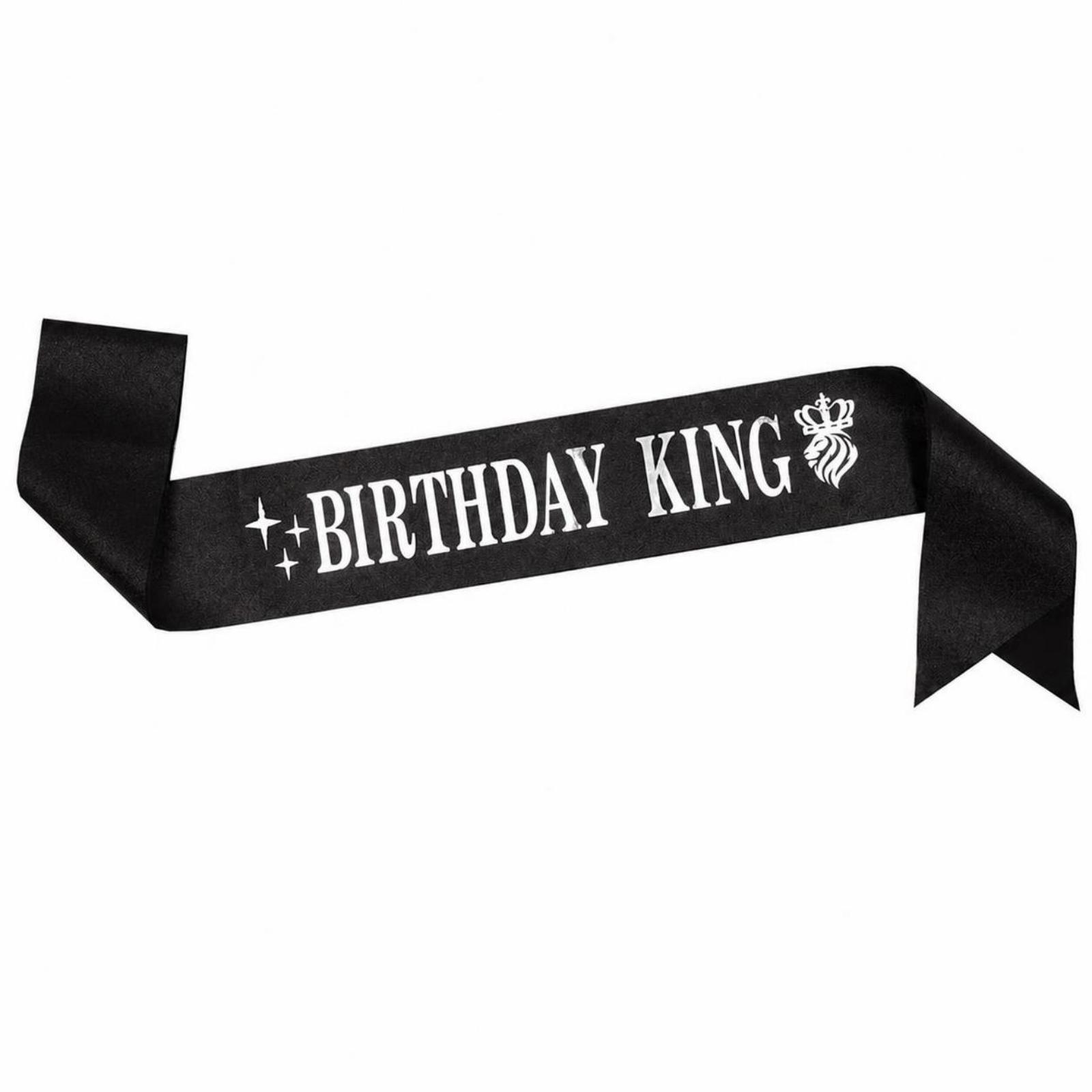 Couronne de roi pour fête d'an - Birthday Sash Glitter avis et prix