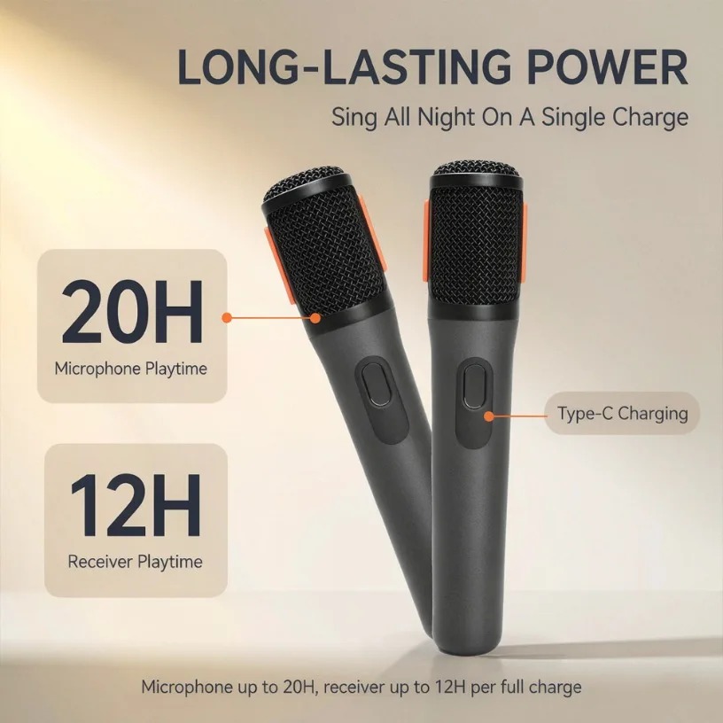 Microphone sans fil double por - Event & Party Supply Photos avis et prix
