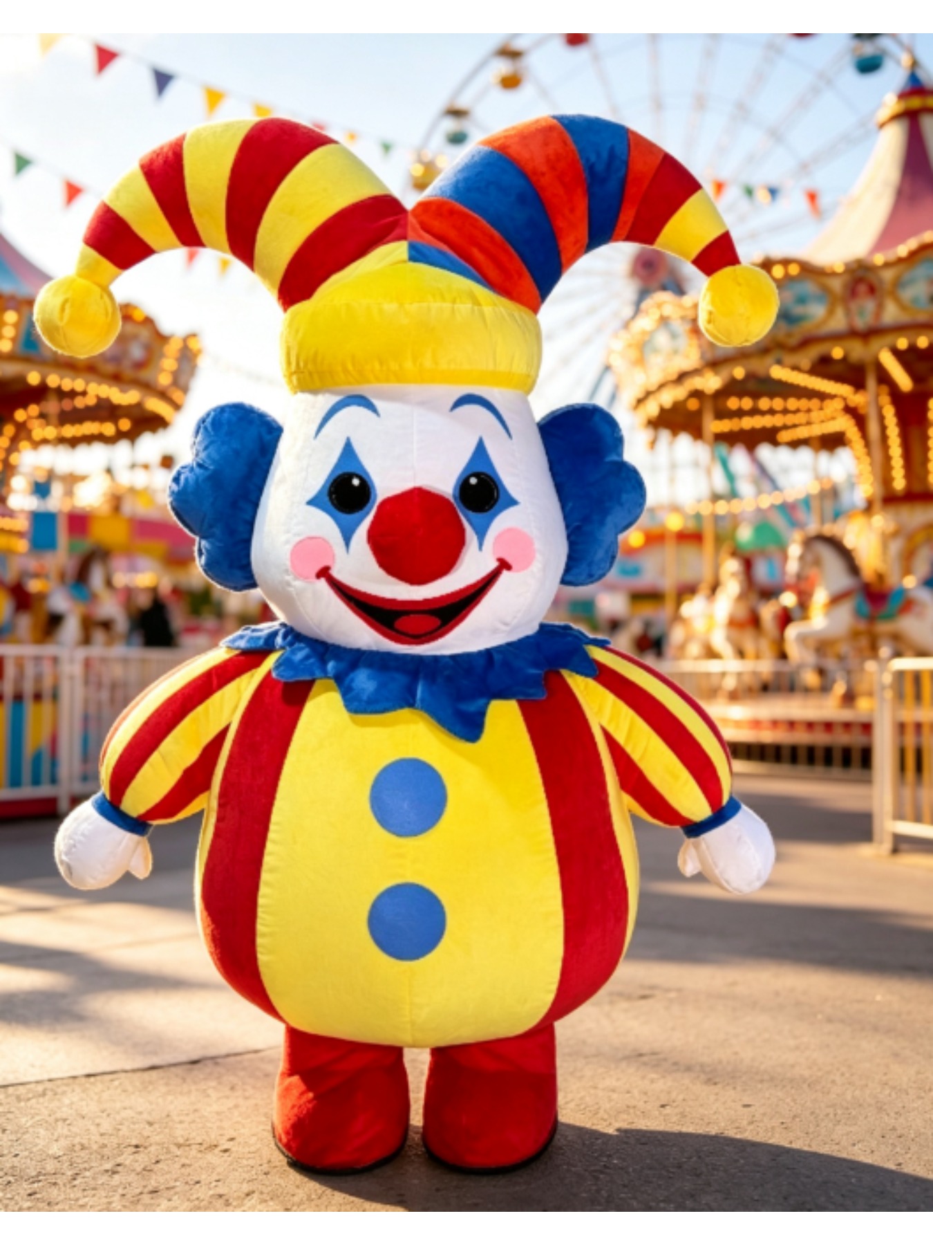 Costume de mascotte de clown d - Event & Party Supply Photos avis et prix
