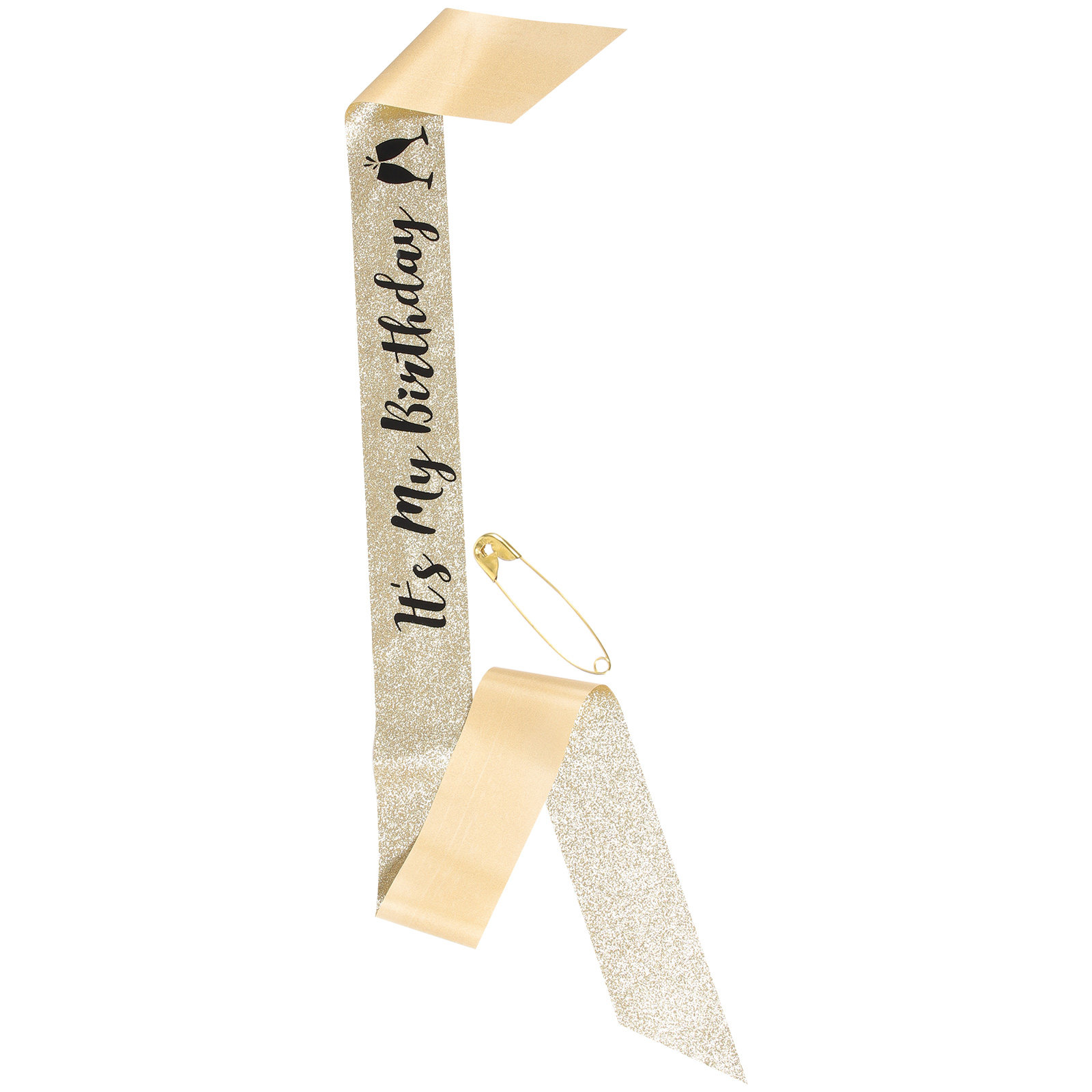 1 pièce, écharpe de fête d'ann - Birthday Sash Glitter avis et prix