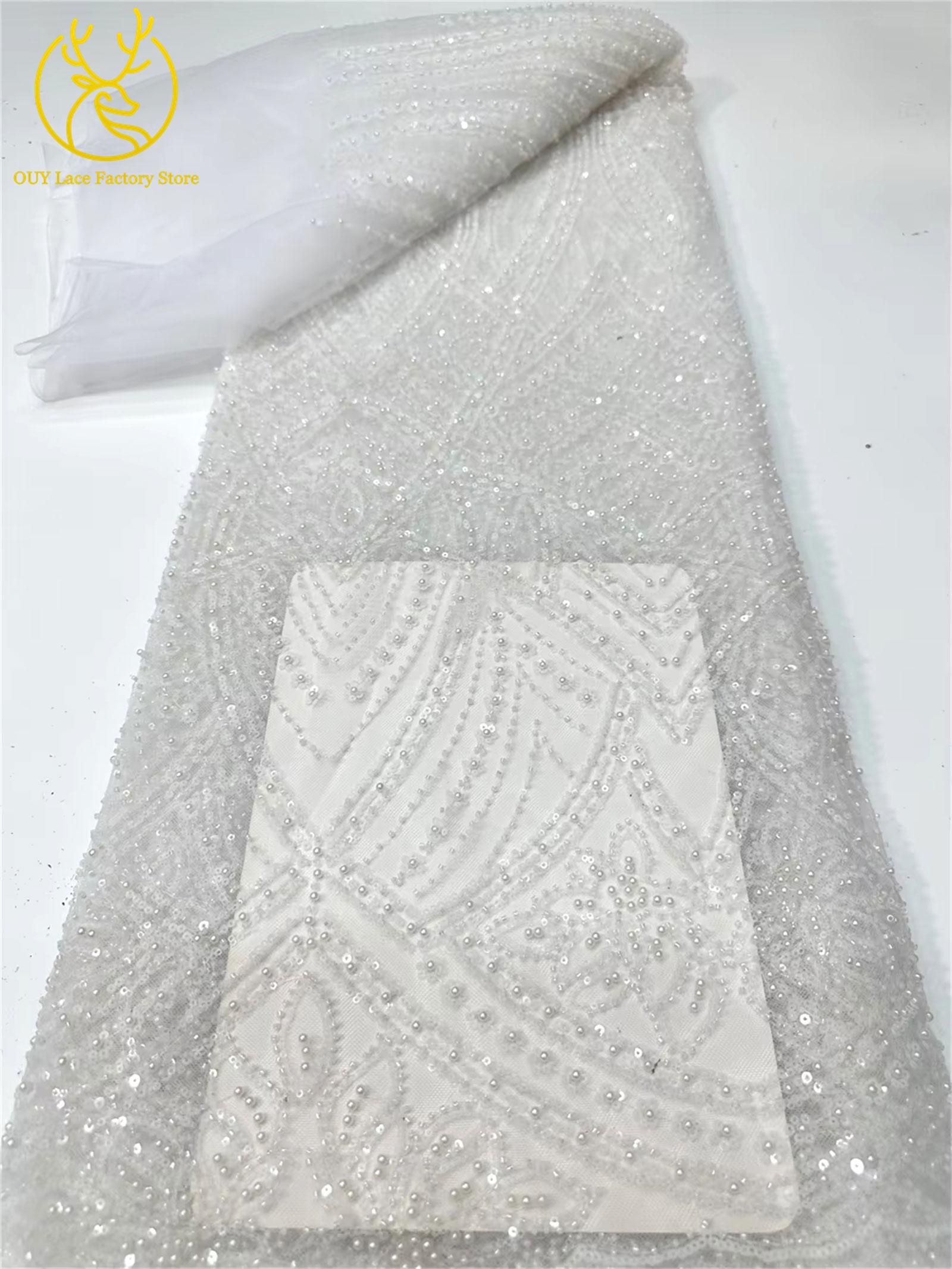 Tissu africain en dentelle per - Glitter Tablecloth avis et prix