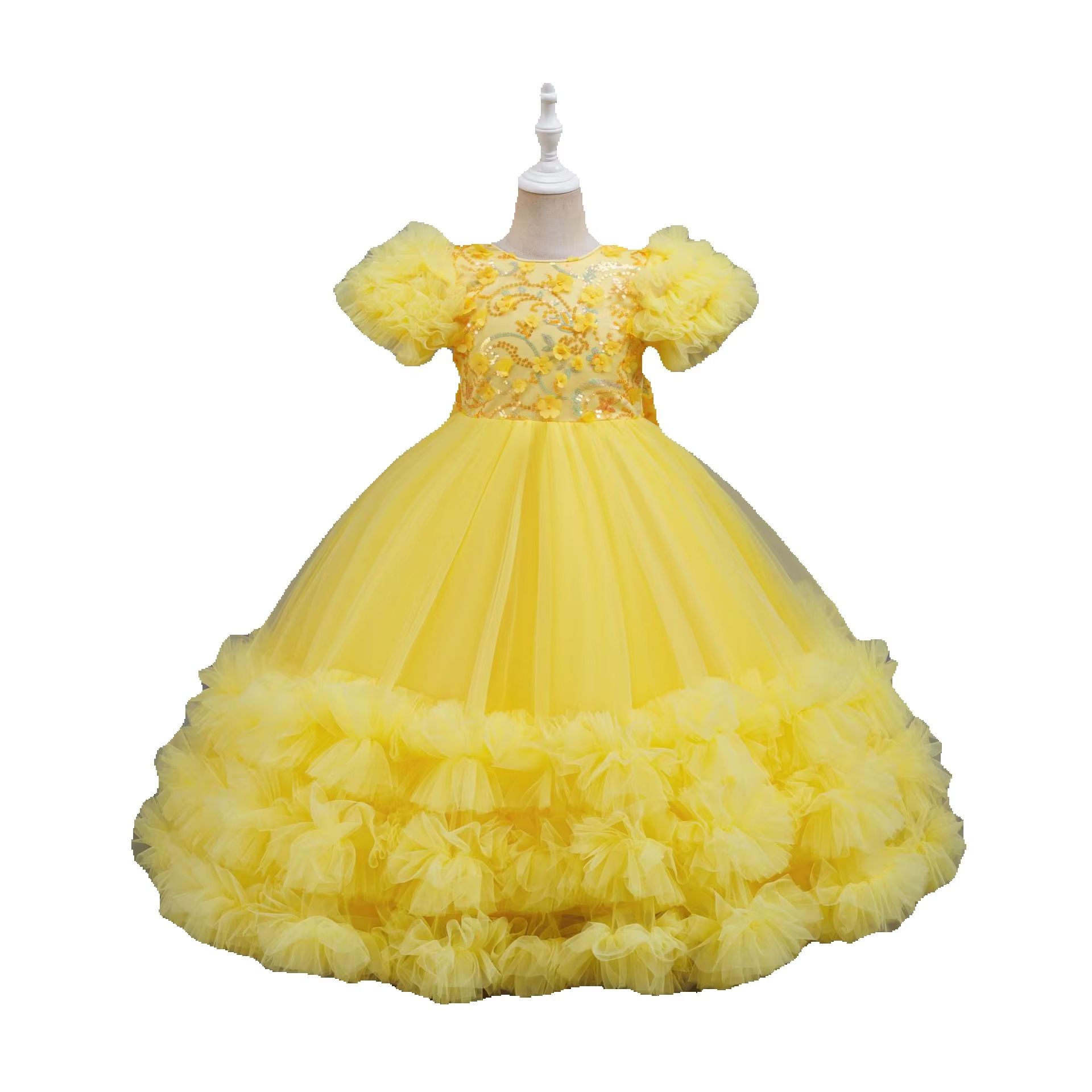 Robes de mariée jaunes à sequi - Glitter Tablecloth avis et prix