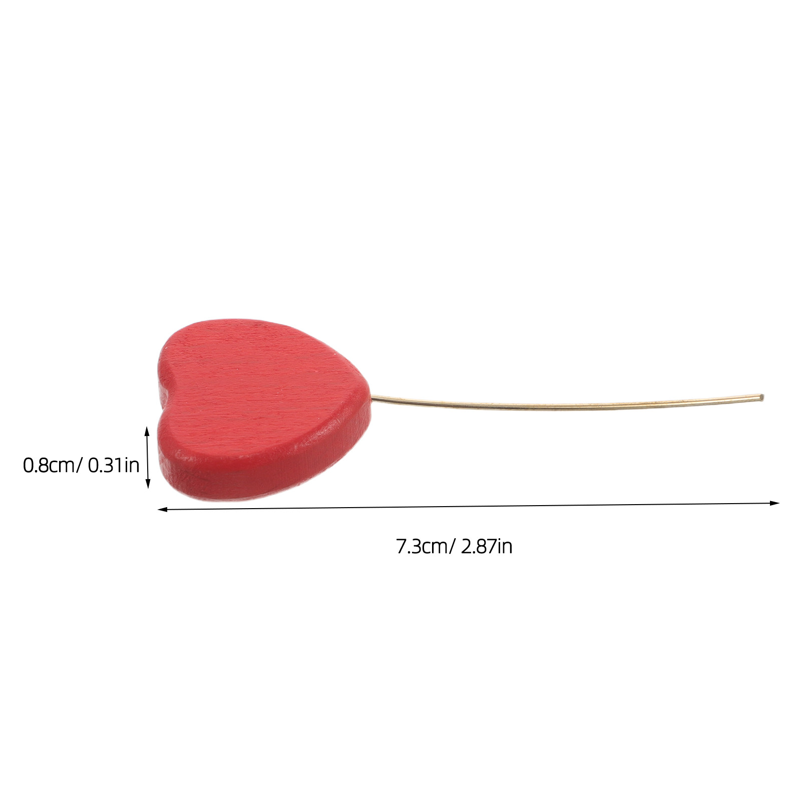 6 mini-piques en bois en forme - Centerpiece Stick avis et prix