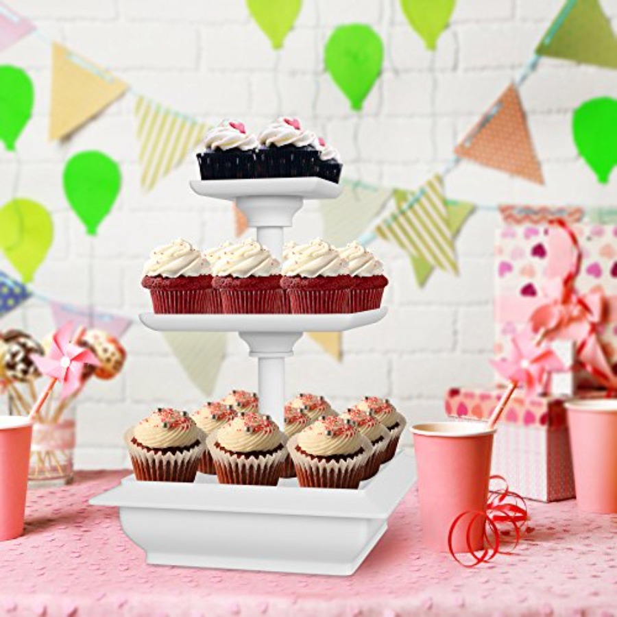 Support à cupcakes à 3 niveaux - Cupcake Stand Tier avis et prix