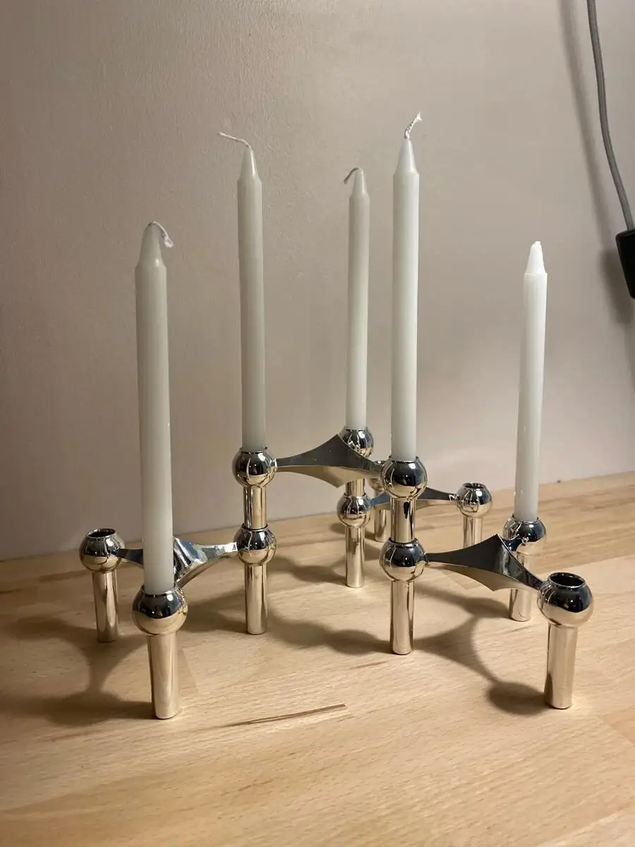 Bougeoir en métal, Structure m - Centerpiece Stick avis et prix