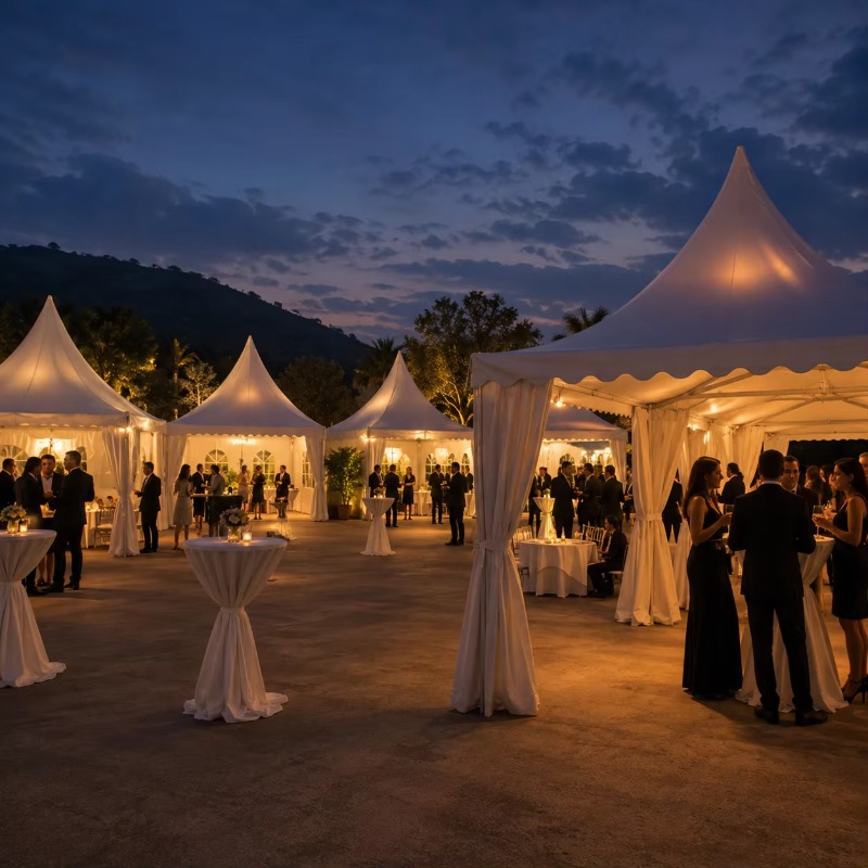 Tente Pagode Blanche Personnal - Event & Party Supply Photos avis et prix