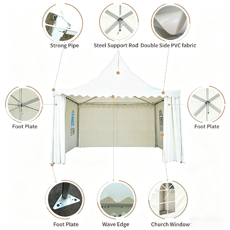 Tente Pagode Blanche Personnal - Event & Party Supply Photos avis et prix